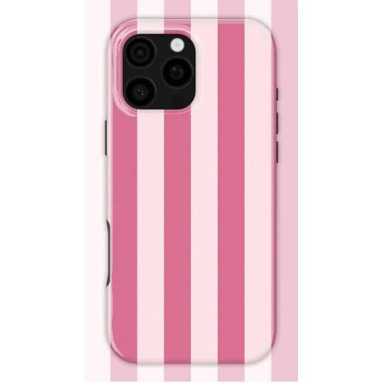 Candy Stripes Case | Coque de téléphone 3D 2en1 Ultra-résistante