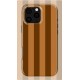 Chocolate Stripes Case | Coque de téléphone 3D 2en1 Ultra-résistante