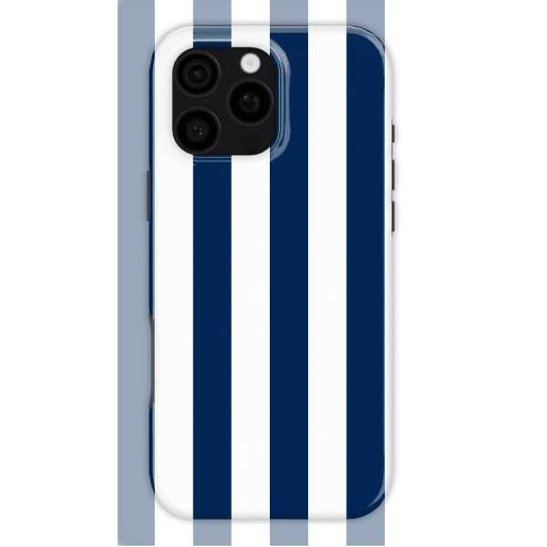 Marine Stripes Case | Coque de téléphone 3D 2en1 Ultra-résistante