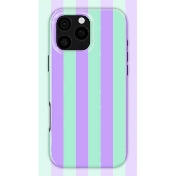 80's Stripes Case | Coque de téléphone 3D 2en1 Ultra-résistante