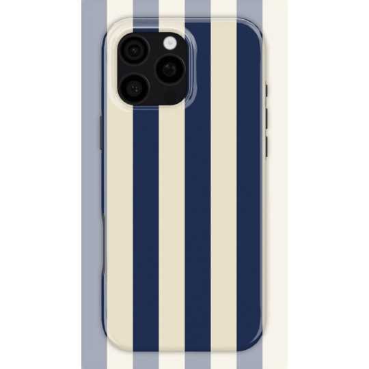 Black & White Stripes Case | Coque de téléphone 3D 2en1 Ultra-résistante