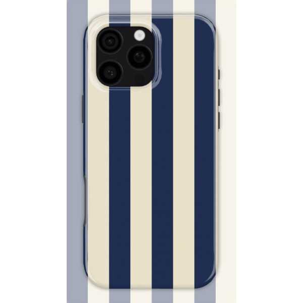 Black & White Stripes Case | Coque de téléphone 3D 2en1 Ultra-résistante