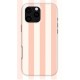 Light Peach Stripes Case | Coque de téléphone 3D 2en1 Ultra-résistante
