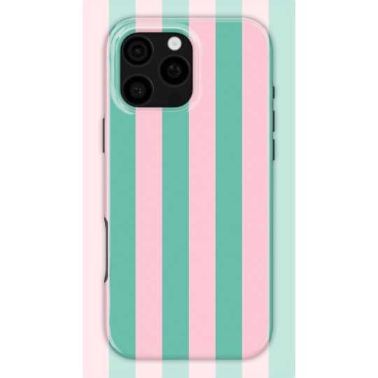 Vintage Stripes Case | Coque de téléphone 3D 2en1 Ultra-résistante