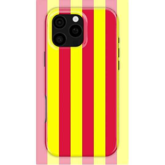 Colorful Stripes Case | Coque de téléphone 3D 2en1 Ultra-résistante