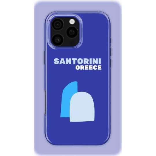 Santorini Case | Coque de téléphone 3D 2en1 Ultra-résistante