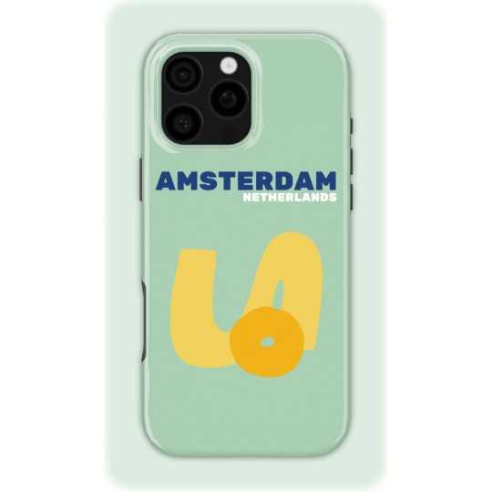 Amsterdam Case | Coque de téléphone 3D 2en1 Ultra-résistante