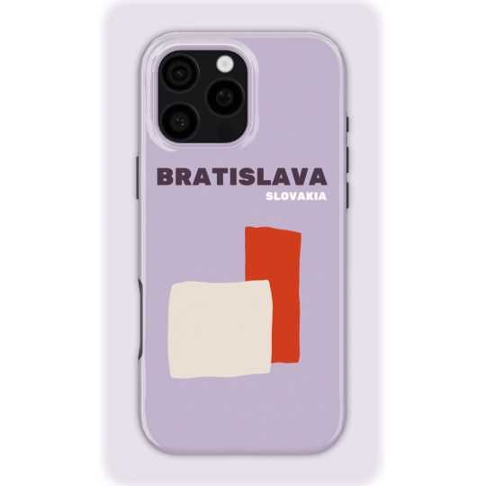 Bratislava Case | Coque de téléphone 3D 2en1 Ultra-résistante