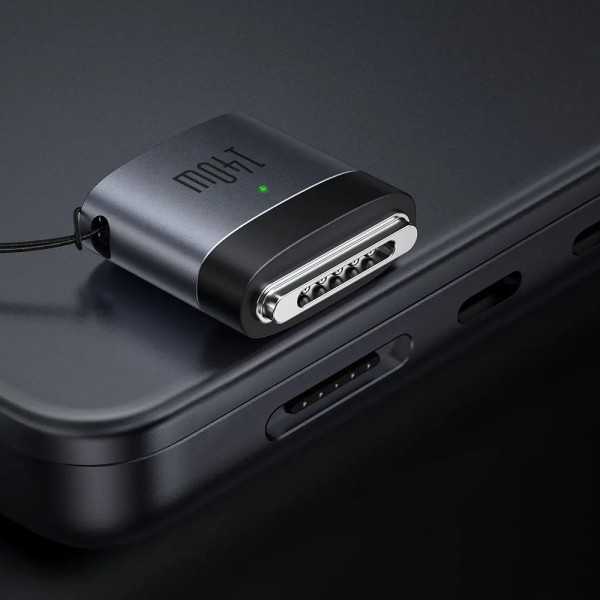 MCDODO Adaptateur OT-6850 Type-C vers Magsafe 3 140W Gris