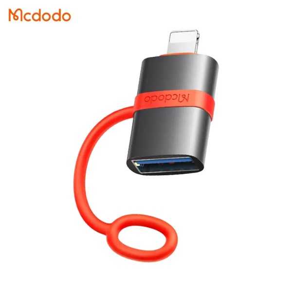 MCDODO Adaptateur OTG USB Femelle vers Lightning Mâle OT-2600 Noir