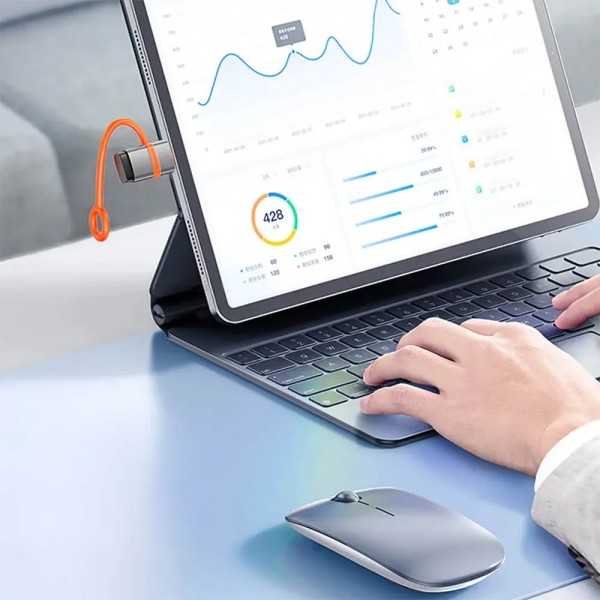 MCDODO Adaptateur OTG USB Femelle vers Lightning Mâle OT-2600 Noir