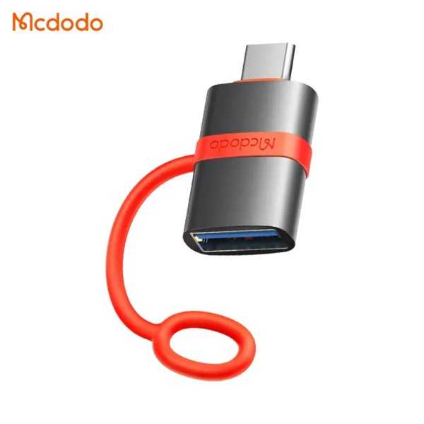 MCDODO Adaptateur OTG USB Femelle vers Type-C Mâle OT-3810 Noir