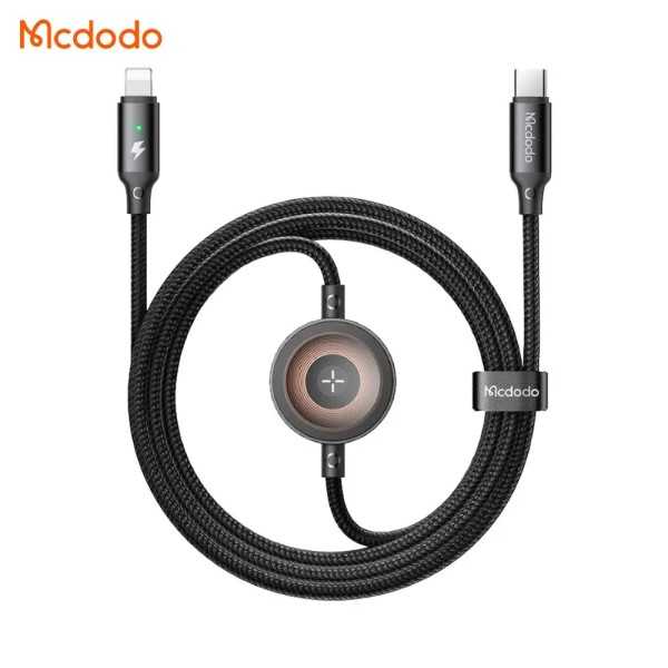 MCDODO Câble de charge montre connectée USB-C vers USB-C 60W + Pad ...