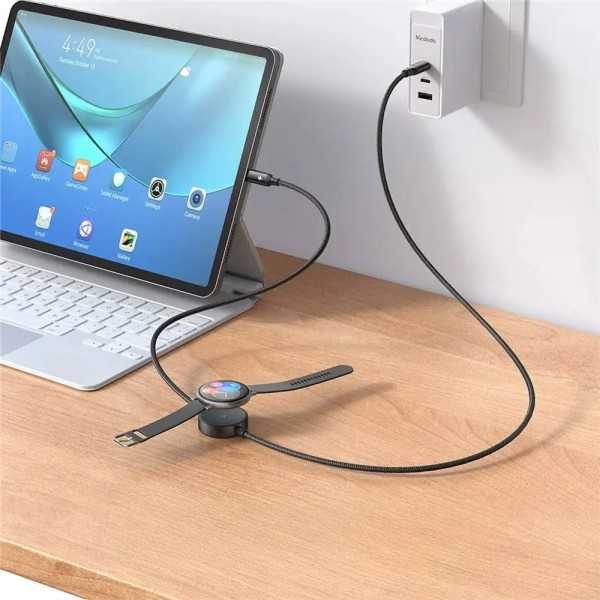MCDODO Câble de charge montre connectée USB-C vers USB-C 60W + Pad ...