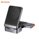 MCDODO Station de Charge sans Fil Qi2 Pliable 3 en 1 Noir