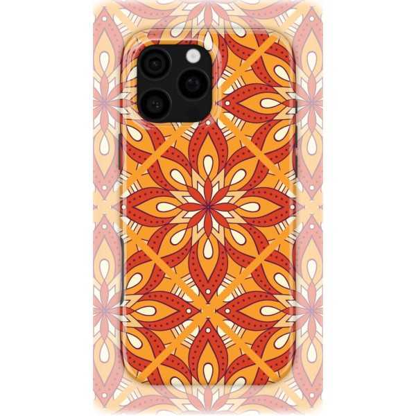 Tangerine Bloom | Coque de téléphone 3D 2en1 Ultra-résistante