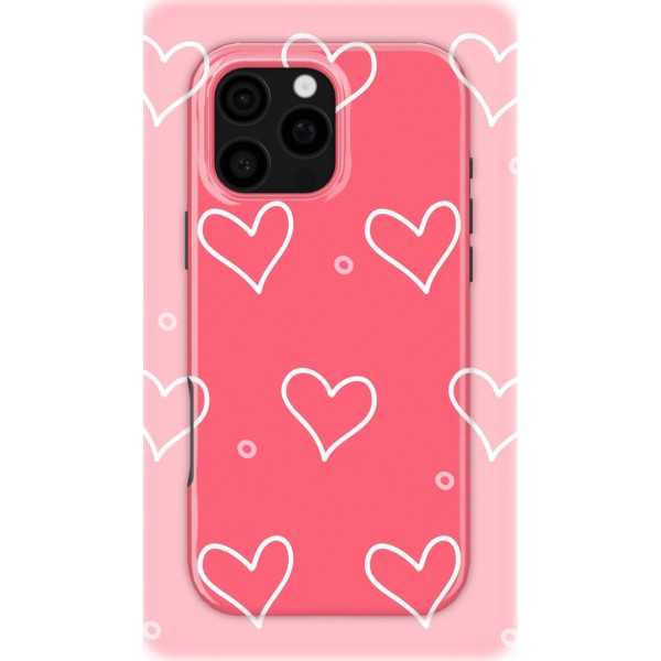 Simple Love | Coque de téléphone 3D 2en1 Ultra-résistante