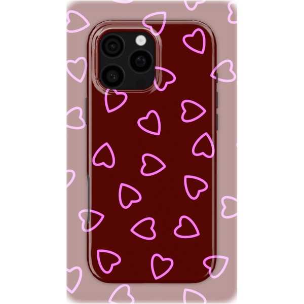Heart Cake | Coque de téléphone 3D 2en1 Ultra-résistante