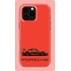 Red Porsche | Coque de téléphone 3D 2en1 Ultra-résistante