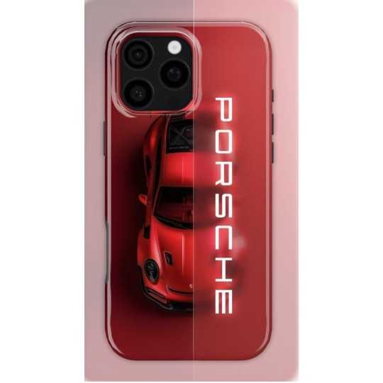 Porsche Team | Coque de téléphone 3D 2en1 Ultra-résistante