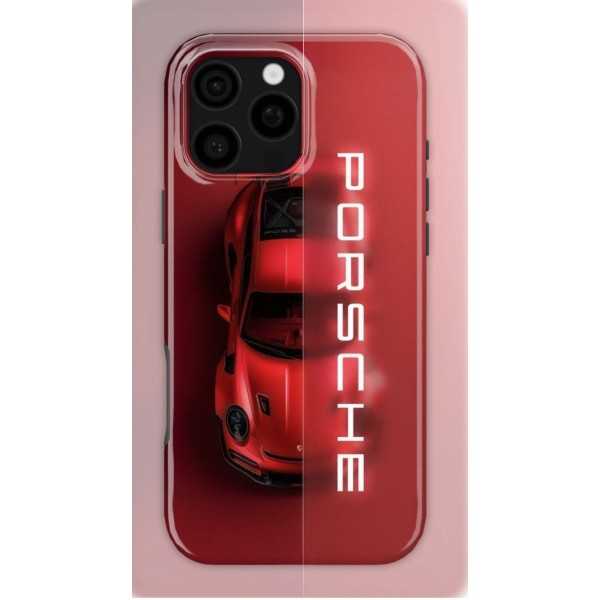 Porsche Team | Coque de téléphone 3D 2en1 Ultra-résistante