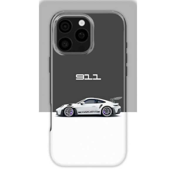 Purple Brake Caliper Porsche | Coque de téléphone 3D 2en1 Ultra-résistante