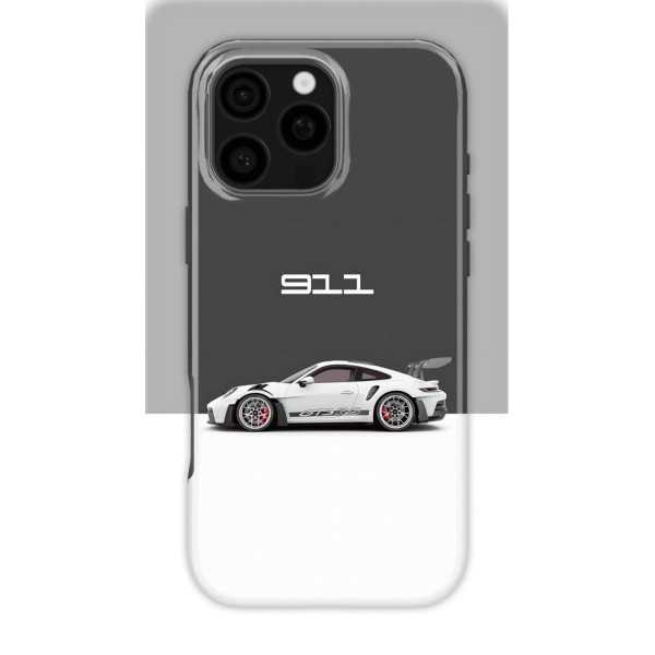Red Brake Caliper Porsche | Coque de téléphone 3D 2en1 Ultra-résistante
