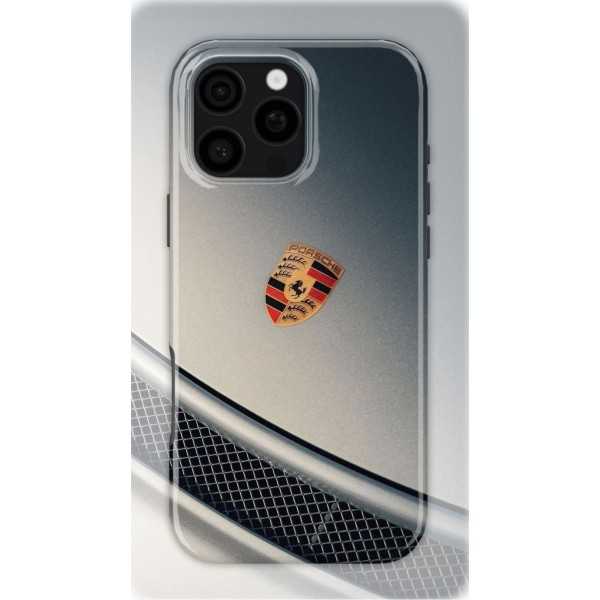 Porsche Badge | Coque de téléphone 3D 2en1 Ultra-résistante