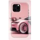 Pink Porsche RWB | Coque de téléphone 3D 2en1 Ultra-résistante