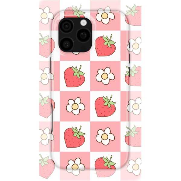 Strawberry Picnic | Coque de téléphone 3D 2en1 Ultra-résistante