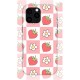 Strawberry Picnic | Coque de téléphone 3D 2en1 Ultra-résistante