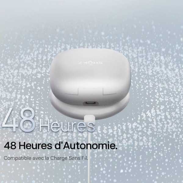 SHOKZ OpenFit 2+ - Ecouteurs bluetooth TWS à conduction osseuse