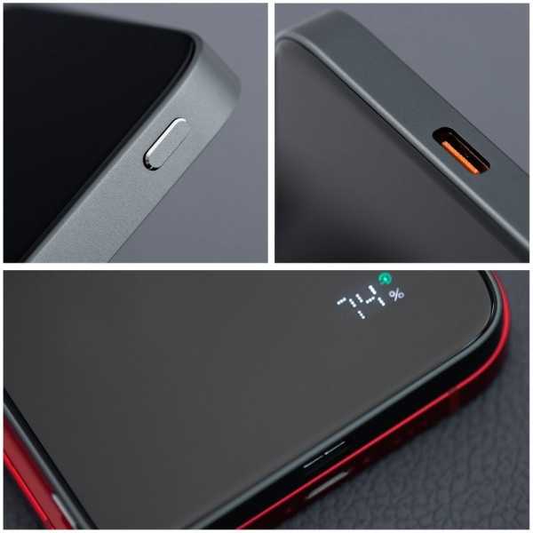 FORCELL F-ENERGY Batterie externe MagSafe super fine 5 000mAh 15W U...