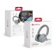 FORCELL F-Audio Casque bluetooth Touch Beat gris avec réduction de bruit active