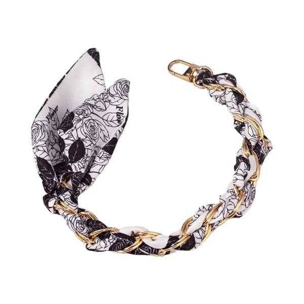 Cordon foulard à motifs pour smartphone n°1