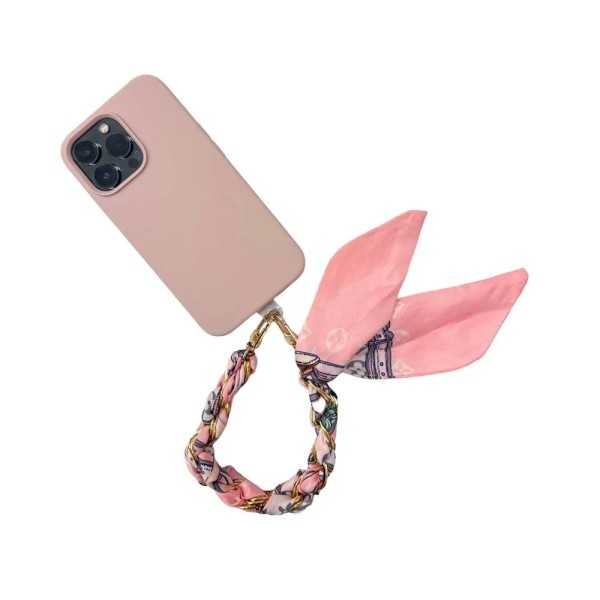 Cordon foulard à motifs pour smartphone n°6