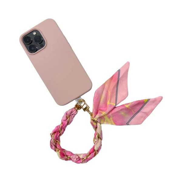 Cordon foulard à motifs pour smartphone n°8