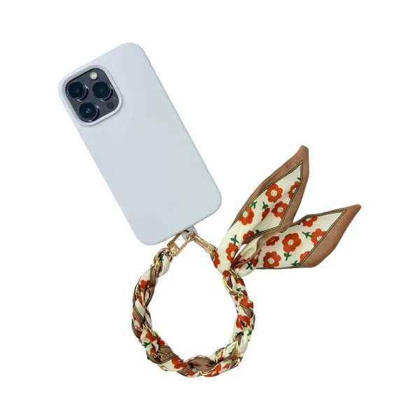Cordon foulard à motifs pour smartphone n°17