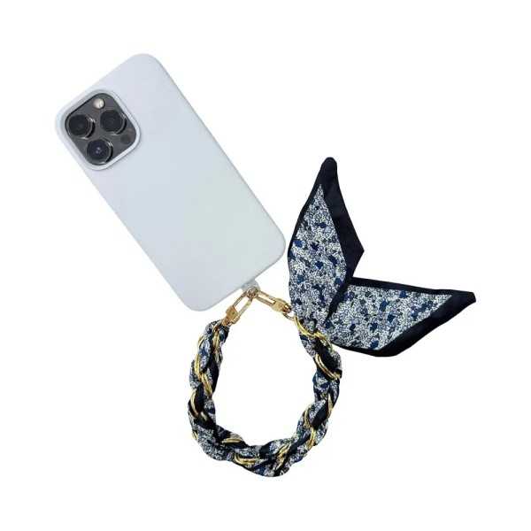 Cordon foulard à motifs pour smartphone n°18