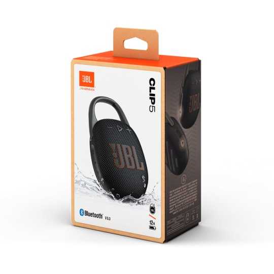 JBL Clip 5 noire Enceinte Bluetooth Waterproof