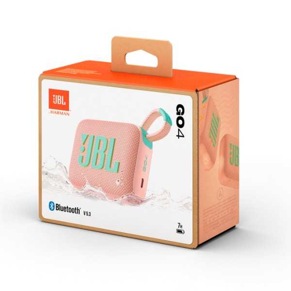 JBL Go 4 rose Enceinte Bluetooth Waterproof