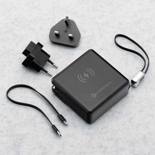 FORCELL F-ENERGY Chargeur multifonction 6-en-1 USB-A + USB-C 45W + ...