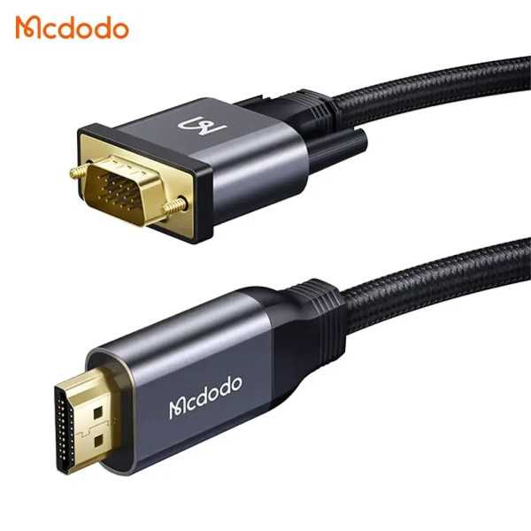 MCDODO Câble HDMI vers VGA 2m Noir