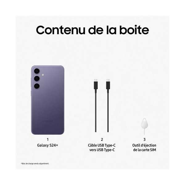 SAMSUNG Galaxy S24+ 5G - Neuf