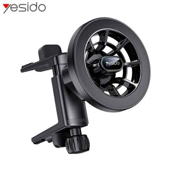 Support téléphone magnétique pour Mercedes avec sorties d'air rondes