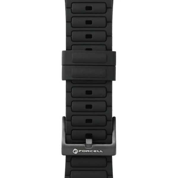 Bracelet APPLE Watch Sport à Maillons Noir en silicone