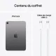Contenu du coffret APPLE iPad mini 2024 (7ème génération) Puce A17 Pro Argent - Neuf