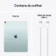 Contenu du coffret APPLE iPad Air 13 Pouces (2024) Puce M3 Bleu - Neuf