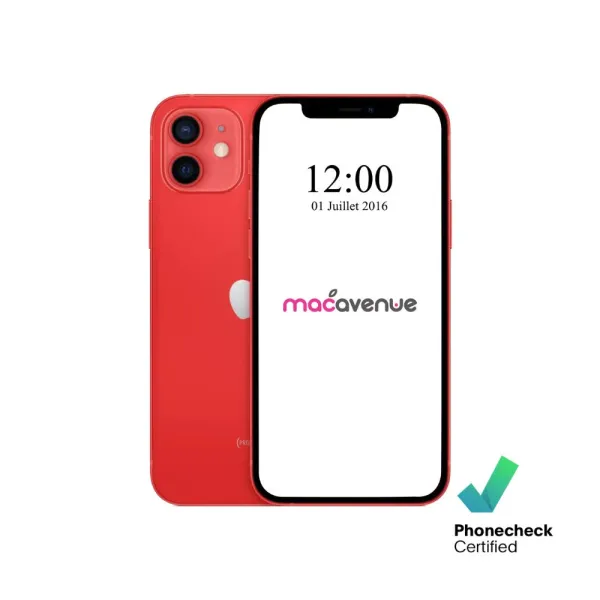 APPLE iPhone 12 Rouge - Occasion