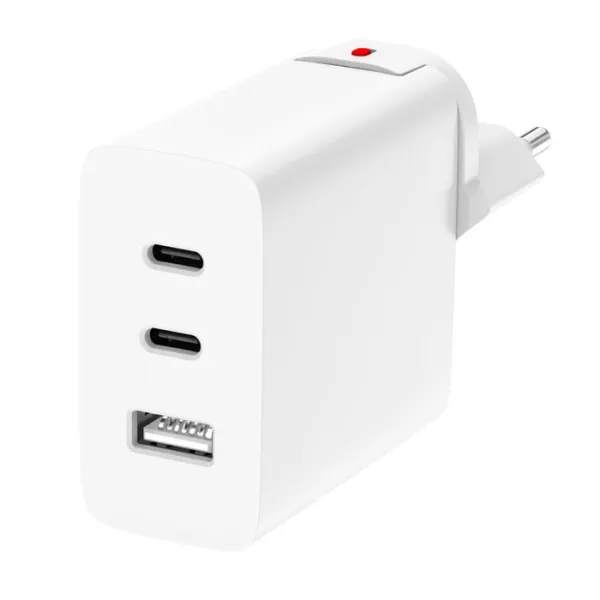 MYWAY CHARGEUR SECTEUR MONDE EU/US/UK/AUS 15W 2 USB-C USB-A